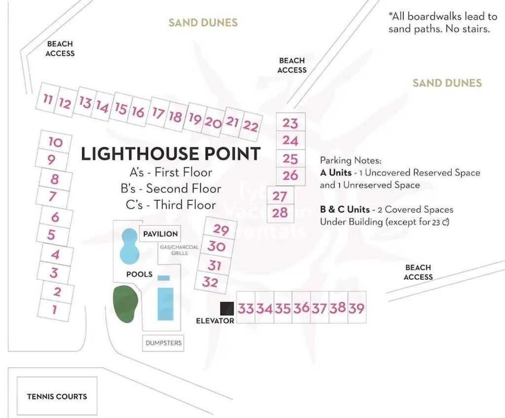 טייבי איילנד Lighthouse Point Rental 8B מראה חיצוני תמונה